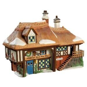 Department 56 Aldeburgh Music Box Shop 58441 Christmas Dickens Village